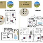 Дом отдыха La Clef Decamp Clos Minotte 30 Pers Jacuzzi, Billard, Baby-foot *
