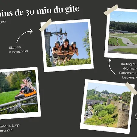 La Clef Decamp Clos Minotte 30 Pers Jacuzzi, Billard, Baby-foot * Tessy-sur-Vire