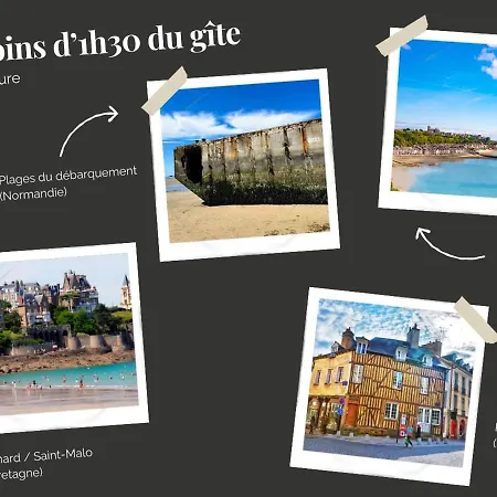 La Clef Decamp Clos Minotte 30 Pers Jacuzzi, Billard, Baby-foot 度假居 Tessy-sur-Vire